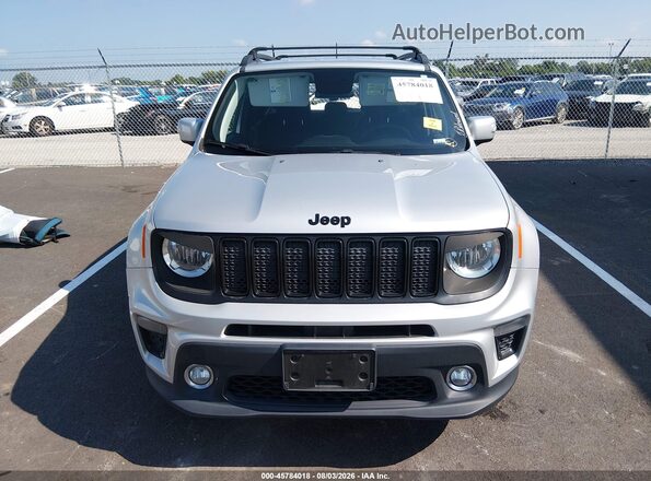 ZACNJABB4KPK48916 2019 JEEP RENEGADE Silver Vista del cuadro de instrumentos