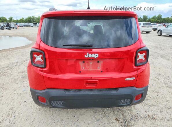 ZACNJABB4KPK70740 2019 JEEP RENEGADE Красный Вид сзади