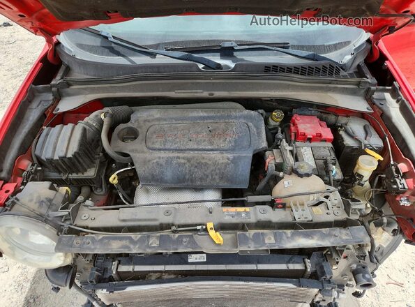 ZACNJABB4KPK70740 2019 JEEP RENEGADE Красный Вид задней части салона