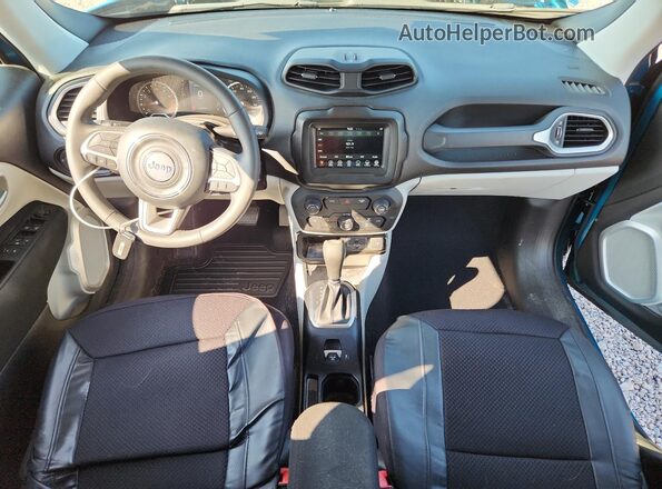 ZACNJABB4LPL92256 2020 JEEP RENEGADE Teal წინა პანელის ხედი