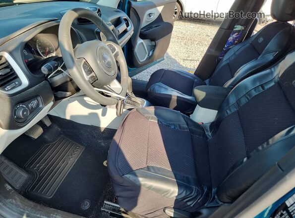 ZACNJABB4LPL92256 2020 JEEP RENEGADE Teal წინა სალონის ხედი
