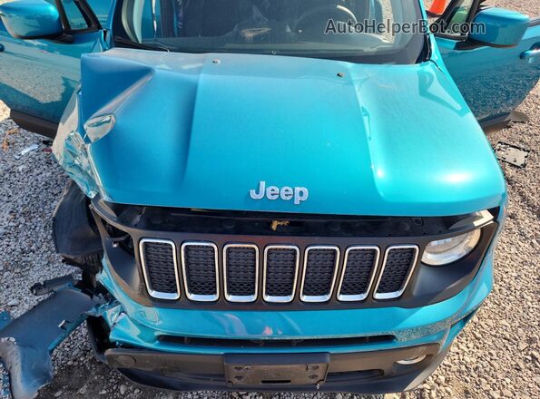 ZACNJABB4LPL92256 2020 JEEP RENEGADE Teal ძრავის განყოფილების ხედი