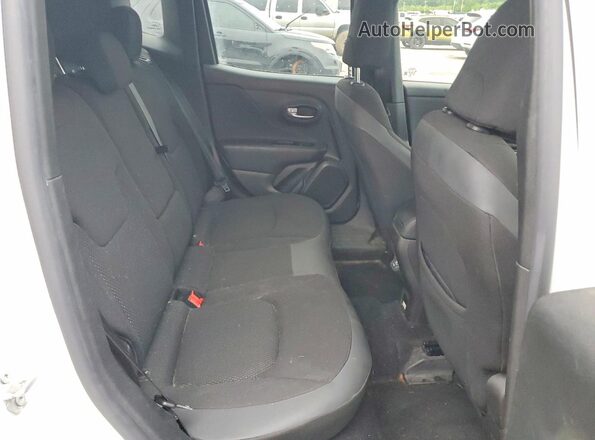 ZACNJABB4LPM04504 2020 JEEP RENEGADE White Вид задньої частини салону