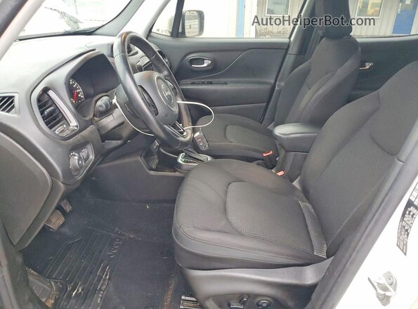 ZACNJABB4LPM04504 2020 JEEP RENEGADE White Вид салону спереду