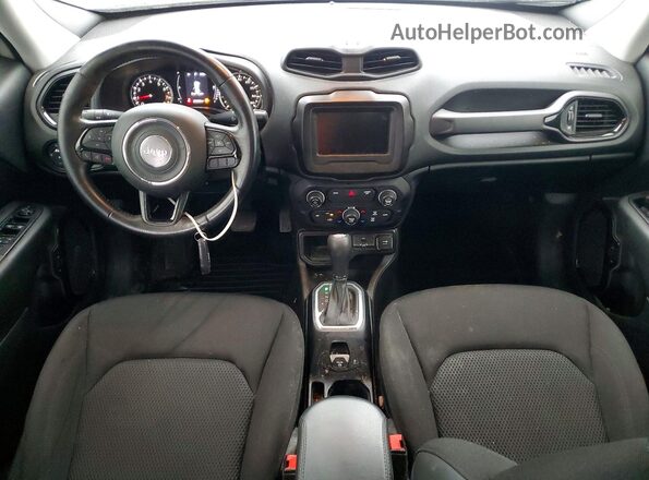 ZACNJABB4LPM04504 2020 JEEP RENEGADE White Вид панелі приладів