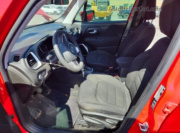 ZACNJABB5KPK79513 2019 JEEP RENEGADE Red Vista interior delantera
