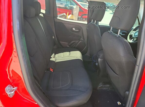 ZACNJABB5KPK79513 2019 JEEP RENEGADE Red Vista interior trasera