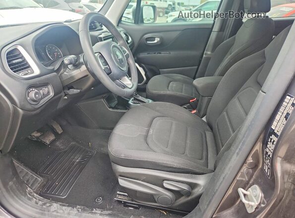 ZACNJABB5LPL09207 2020 JEEP RENEGADE Gray წინა სალონის ხედი