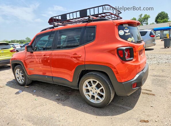 ZACNJABB5LPL22734 2020 JEEP RENEGADE Оранжевый Задняя левая четверть