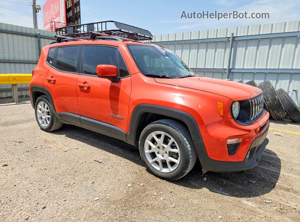 ZACNJABB5LPL22734 2020 JEEP RENEGADE Оранжевый Передняя правая четверть