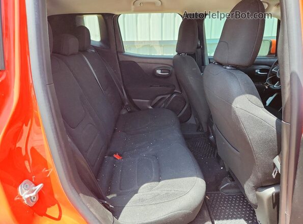 ZACNJABB5LPL22734 2020 JEEP RENEGADE Оранжевый Вид задних сидений