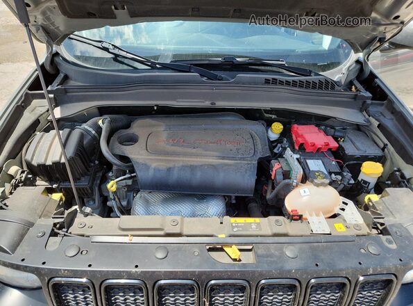 ZACNJABB5LPL92900 2020 JEEP RENEGADE Gray Vista del compartimento del motor
