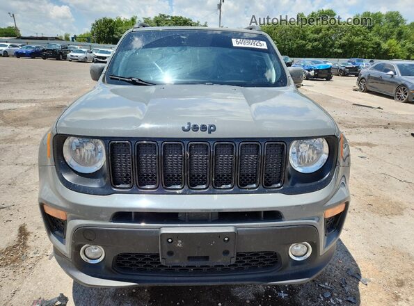ZACNJABB5LPL92900 2020 JEEP RENEGADE Gray Vista frontal
