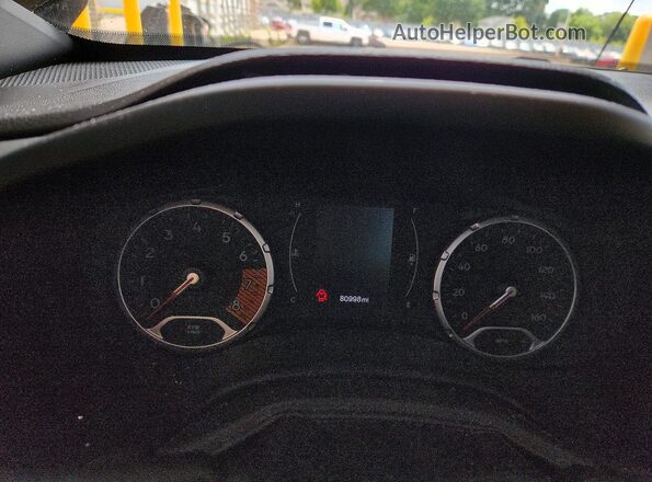 ZACNJABB6KPK87054 2019 JEEP RENEGADE Gray Սարքավորումների վահանակի տեսք