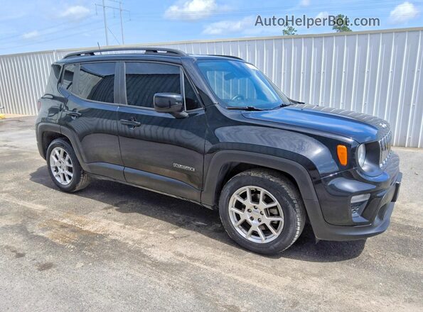 ZACNJABB6LPK93812 2020 JEEP RENEGADE Black Przód prawy