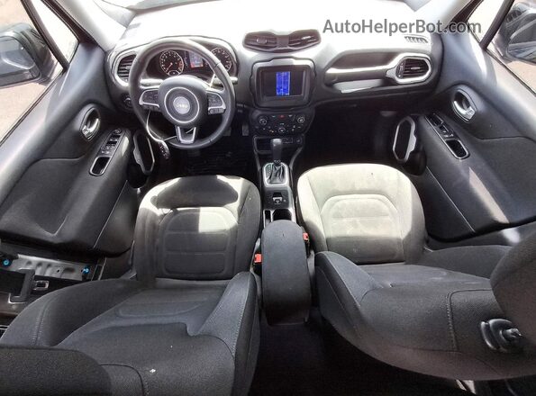 ZACNJABB6LPK93812 2020 JEEP RENEGADE Black Widok deski rozdzielczej