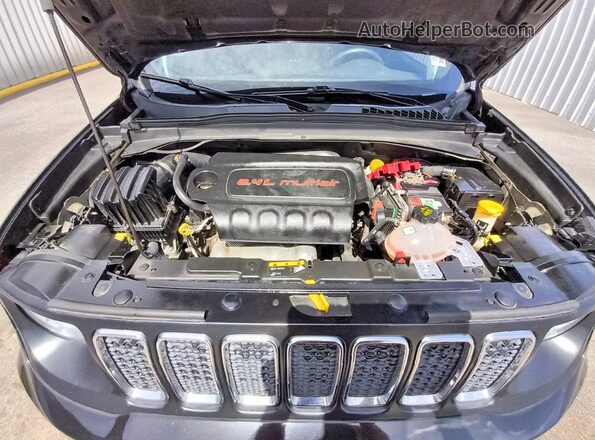 ZACNJABB6LPK93812 2020 JEEP RENEGADE Black Widok komory silnika