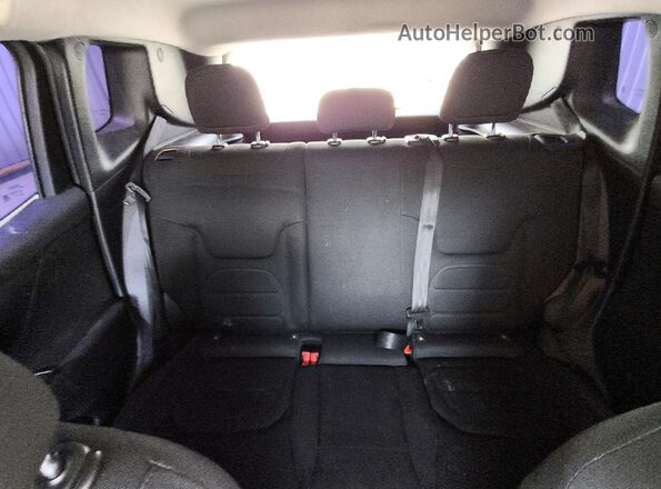 ZACNJABB6LPK93812 2020 JEEP RENEGADE Black Widok tylnych siedzeń