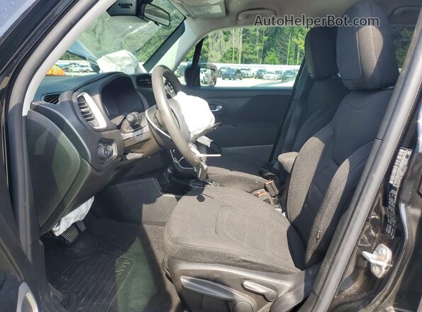 ZACNJABB6LPL29837 2020 JEEP RENEGADE Black Vista interior delantera