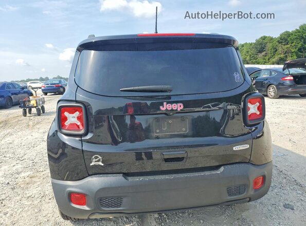 ZACNJABB6LPL29837 2020 JEEP RENEGADE Black Vista trasera