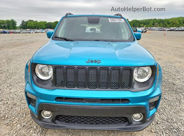 ZACNJABB6LPL71358 2020 JEEP RENEGADE Blue წინა ხედი