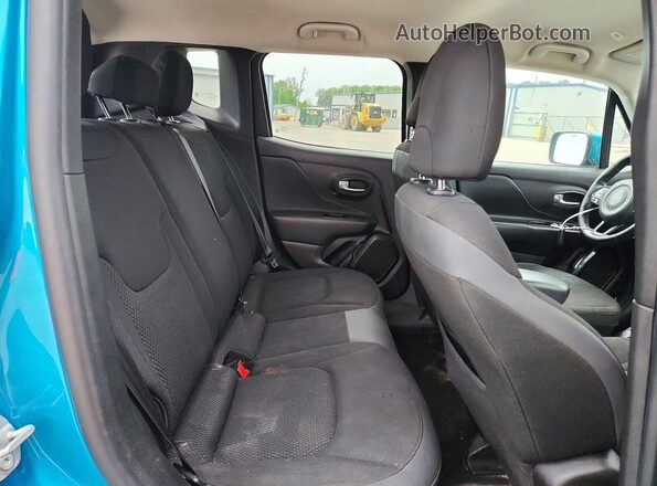ZACNJABB6LPL71358 2020 JEEP RENEGADE Blue უკანა სალონის ხედი