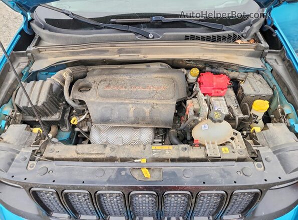 ZACNJABB6LPL71358 2020 JEEP RENEGADE Blue ძრავის განყოფილების ხედი