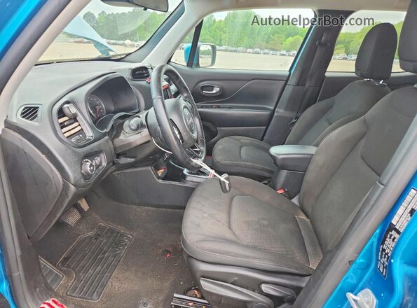 ZACNJABB6LPL71358 2020 JEEP RENEGADE Blue წინა სალონის ხედი