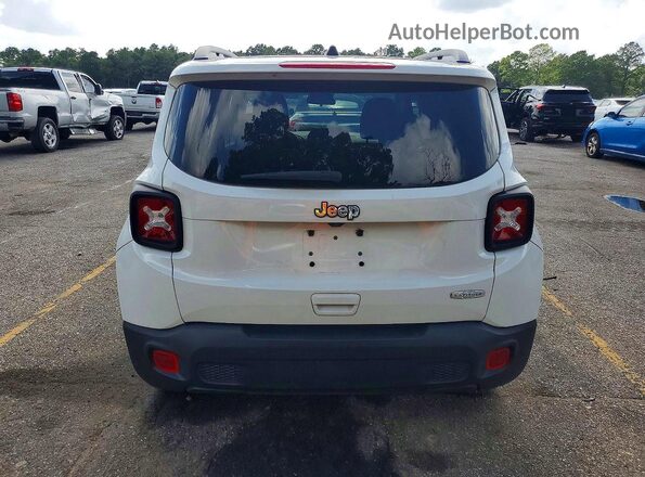ZACNJABB6LPL72011 2020 JEEP RENEGADE Белый Вид сзади