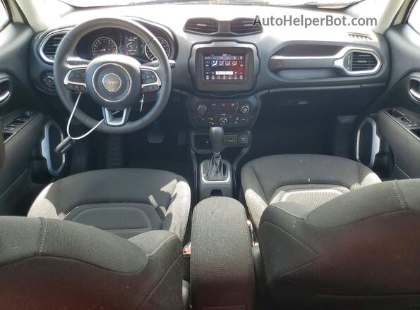 ZACNJABB6LPL72011 2020 JEEP RENEGADE Белый Вид панели приборов