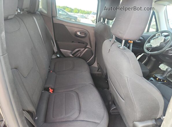ZACNJABB7LPL30284 2020 JEEP RENEGADE Black Rear interior view