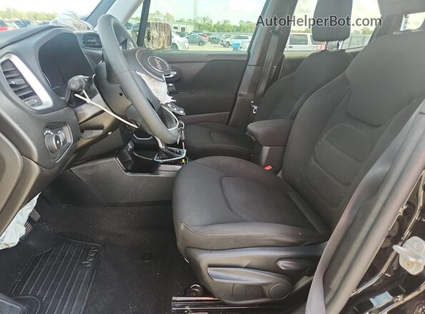 ZACNJABB7LPL30284 2020 JEEP RENEGADE Black Front interior view