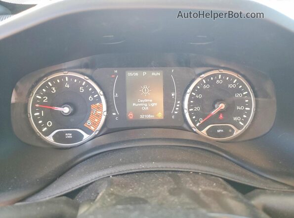 ZACNJABB7LPL82790 2020 JEEP RENEGADE Красный Вид щитка приборов