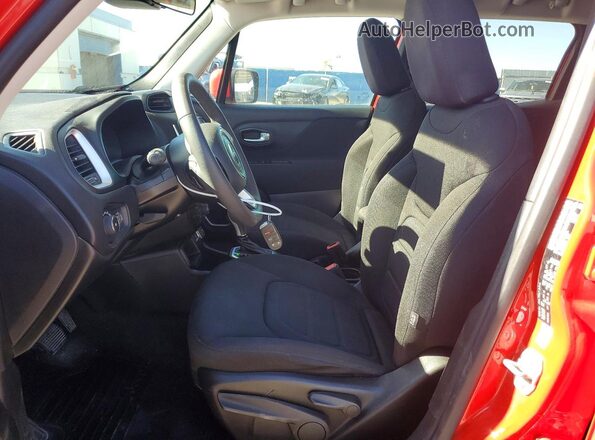ZACNJABB7LPL82790 2020 JEEP RENEGADE Красный Вид салона спереди