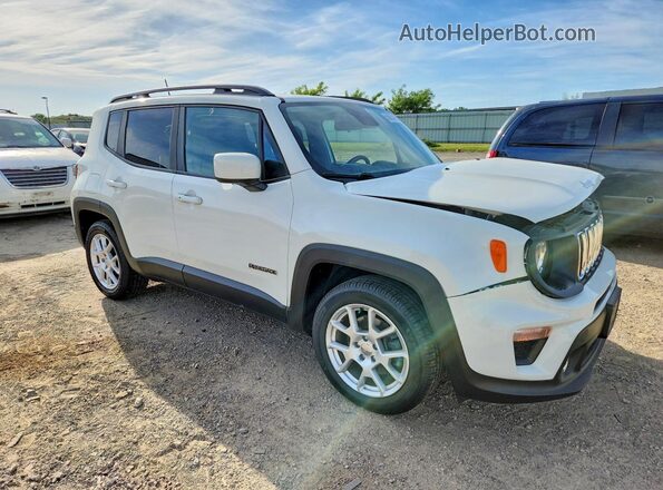 ZACNJABB8KPK02909 2019 JEEP RENEGADE White Передня права чверть