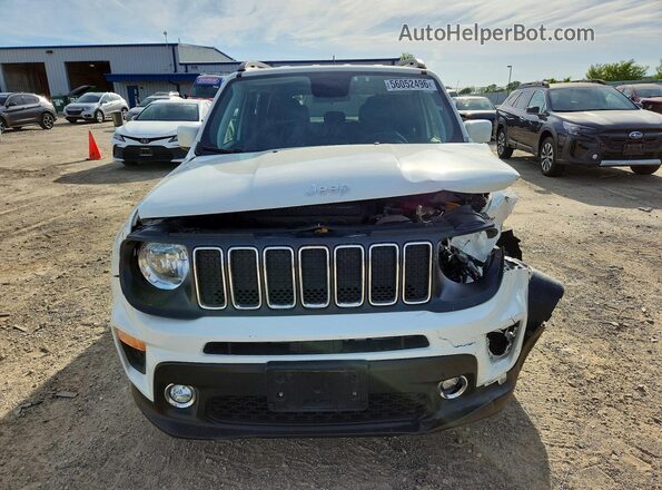 ZACNJABB8KPK02909 2019 JEEP RENEGADE White Вид спереду
