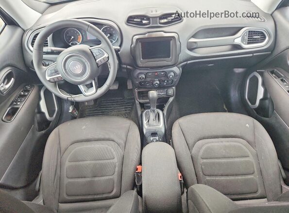 ZACNJABB9KPK84343 2019 JEEP RENEGADE Черный Вид панели приборов