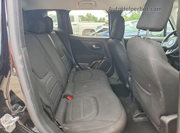 ZACNJABB9KPK84343 2019 JEEP RENEGADE Черный Вид задней части салона