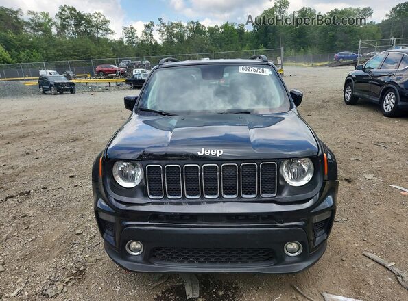 ZACNJABB9KPK84343 2019 JEEP RENEGADE Черный Вид спереди