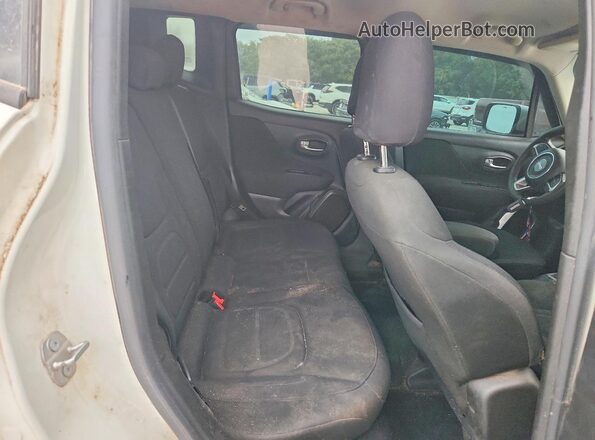 ZACNJABB9KPK93463 2019 JEEP RENEGADE White Вид задніх сидінь