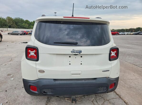 ZACNJABB9KPK93463 2019 JEEP RENEGADE White Вид ззаду