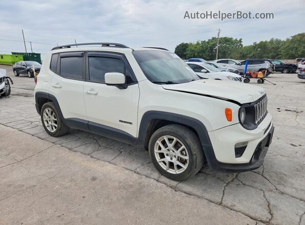 ZACNJABB9KPK93463 2019 JEEP RENEGADE White Передня права чверть