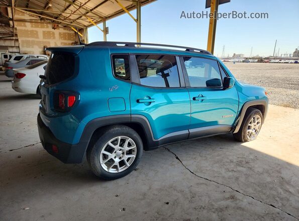 ZACNJABB9LPL85643 2020 JEEP RENEGADE Green Задня права чверть