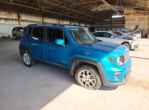 ZACNJABB9LPL85643 2020 JEEP RENEGADE Green Передня права чверть