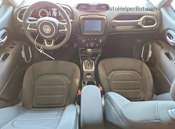ZACNJABB9LPL85643 2020 JEEP RENEGADE Green Вид панелі приладів