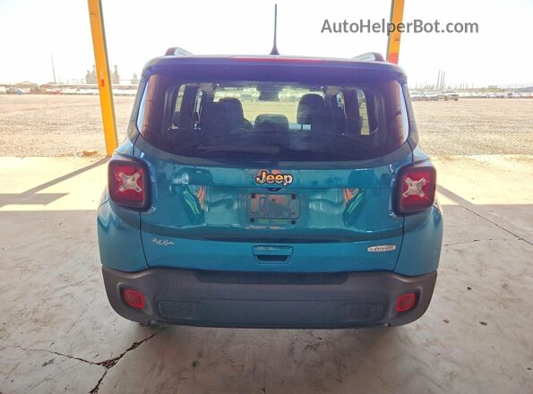 ZACNJABB9LPL85643 2020 JEEP RENEGADE Green Вид ззаду