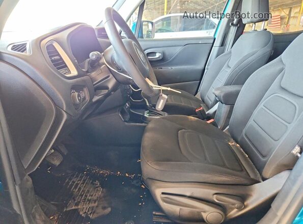 ZACNJABB9LPL85643 2020 JEEP RENEGADE Green Вид салону спереду