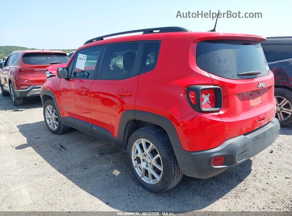 ZACNJABBXKPJ81948 2019 JEEP RENEGADE Красный Задняя левая четверть