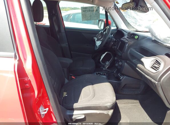 ZACNJABBXKPJ81948 2019 JEEP RENEGADE Красный Вид салона спереди