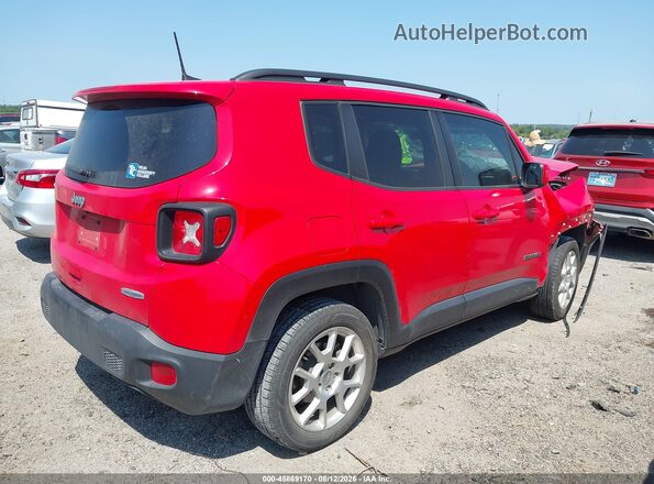 ZACNJABBXKPJ81948 2019 JEEP RENEGADE Красный Задняя правая четверть